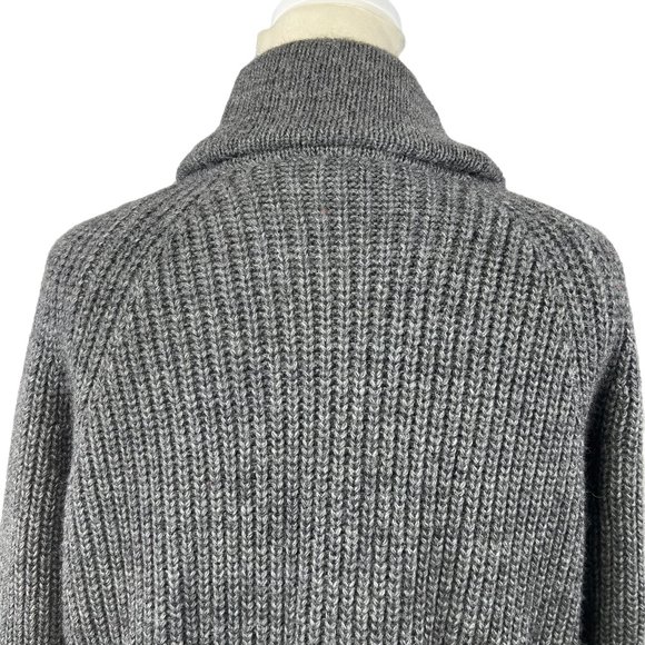J. CREW Gray Wool/Acrylic/Alpaca Open Front Cardigan Sweater Size XS - Picture 7 of 12